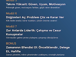 "Liderlik Gücünü Fark Et!" Online Çevrimiçi Eğitim
